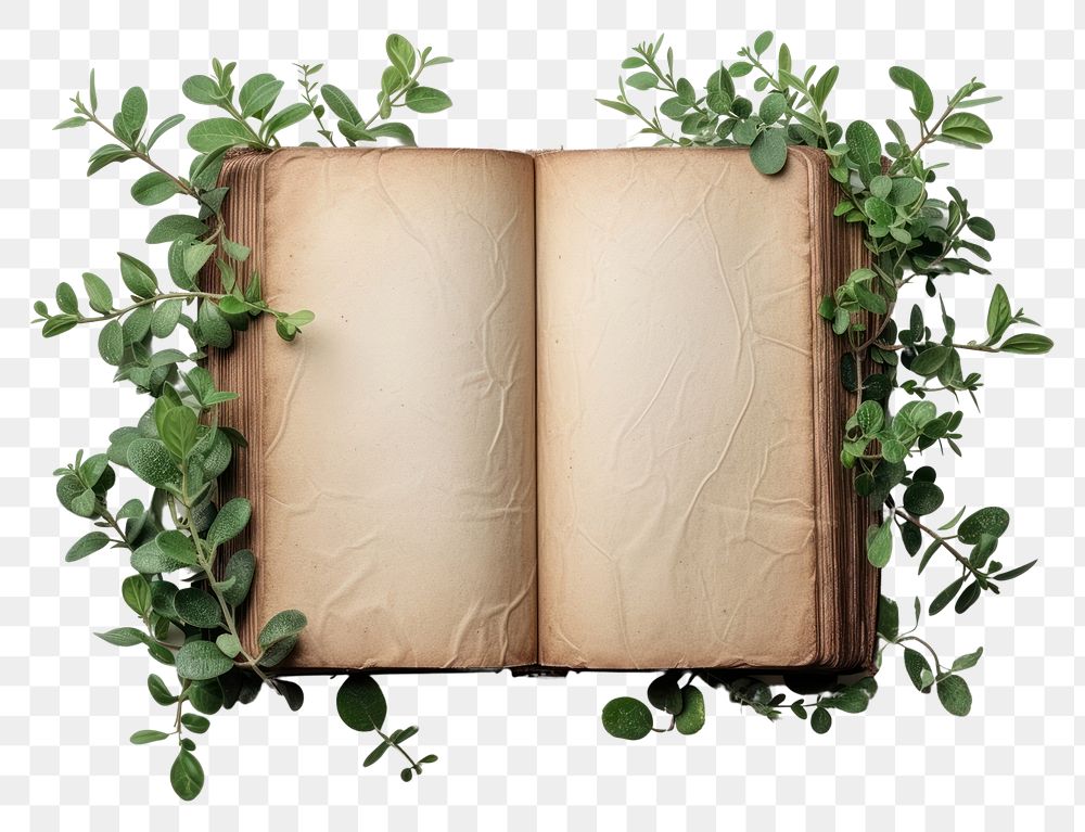 PNG Publication plant leaf book.
