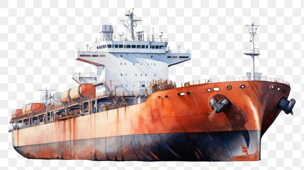 PNG Oil tanker watercraft vehicle ship.