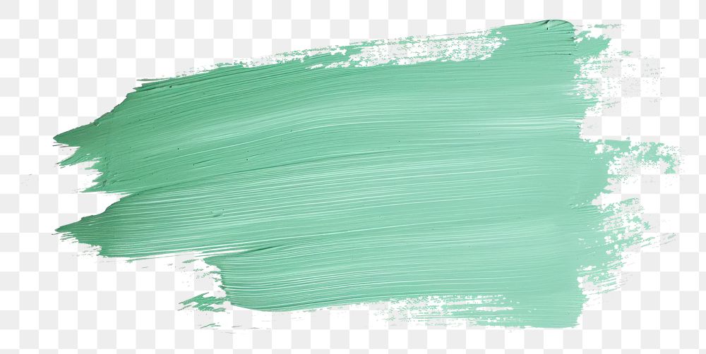 PNG Rectangle brush stroke backgrounds green paint.