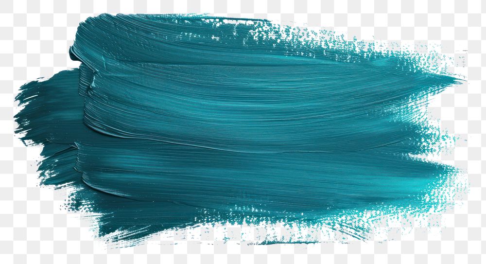PNG Rectangle brush stroke backgrounds paint teal.