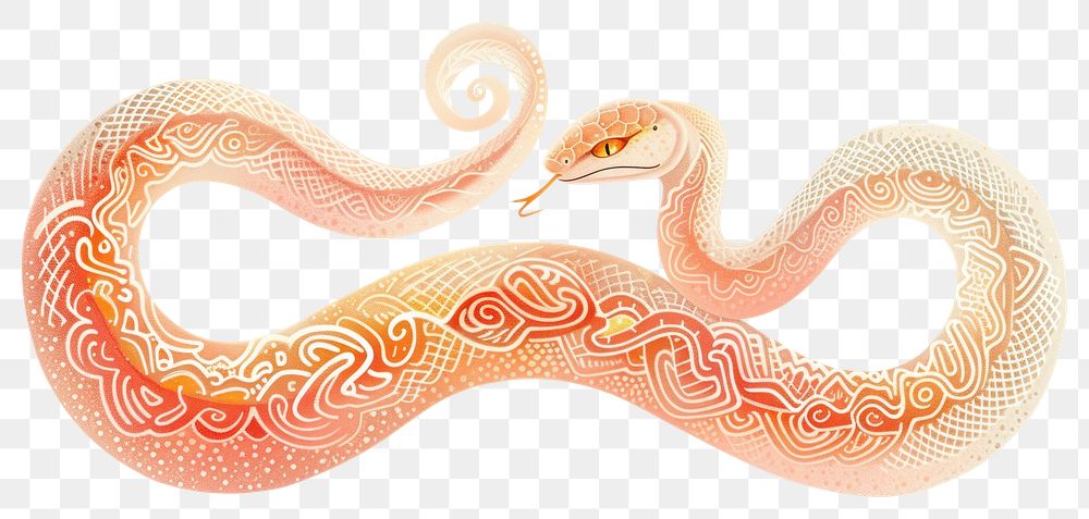 PNG Snake reptile animal white background.