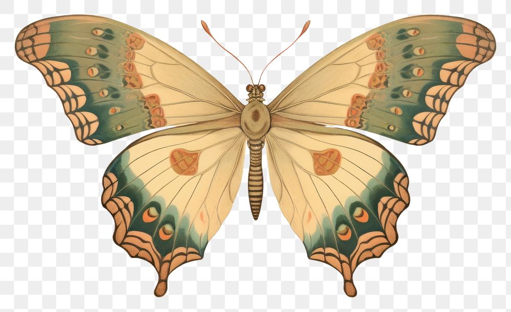 PNG Illustration of butterfly animal insect moth.
