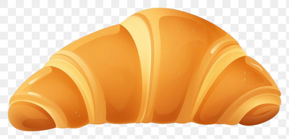 PNG Croissant food white background viennoiserie.