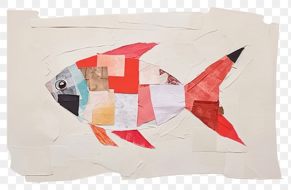 PNG Painting animal fish art.
