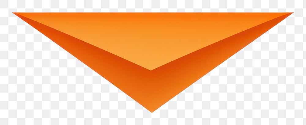 PNG Triangle envelope origami symbol.