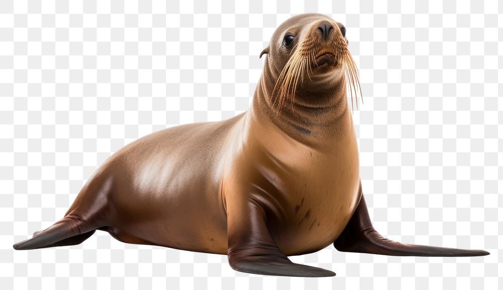 PNG Sea lion animal mammal seal.