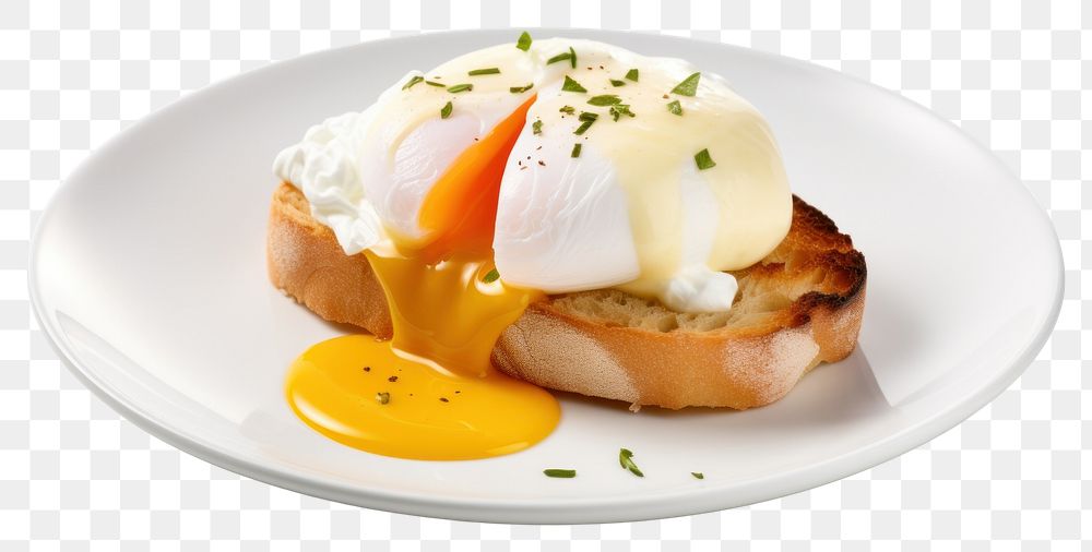 PNG Brunch plate food egg.