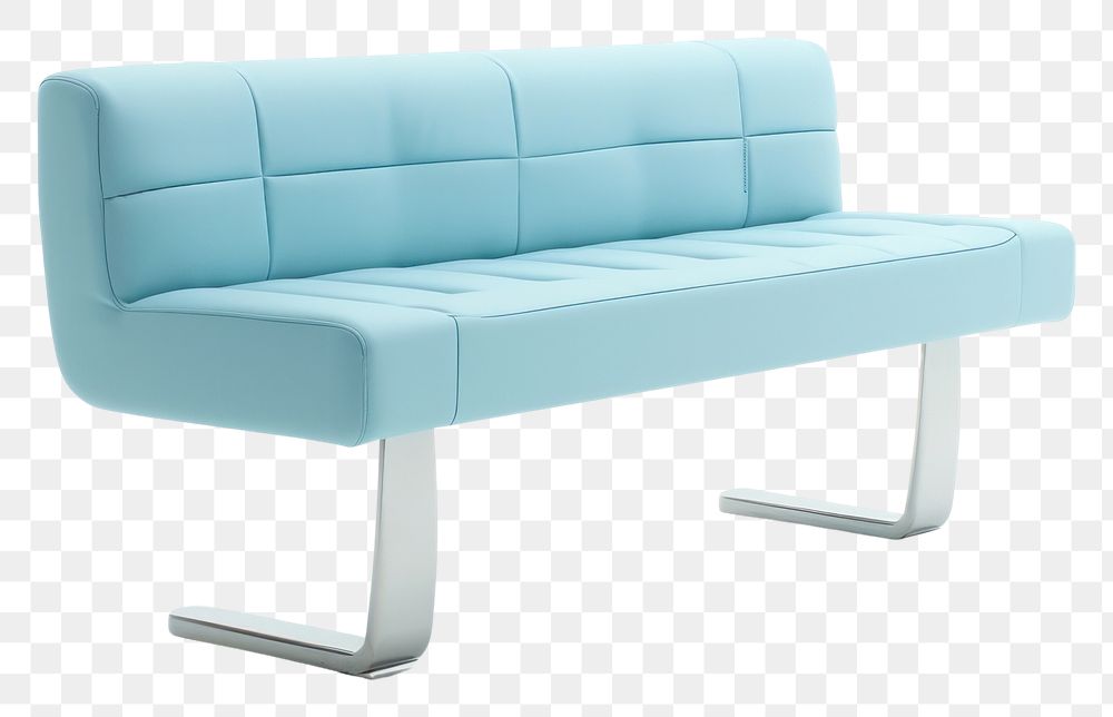PNG Resting Bench furniture bench blue.
