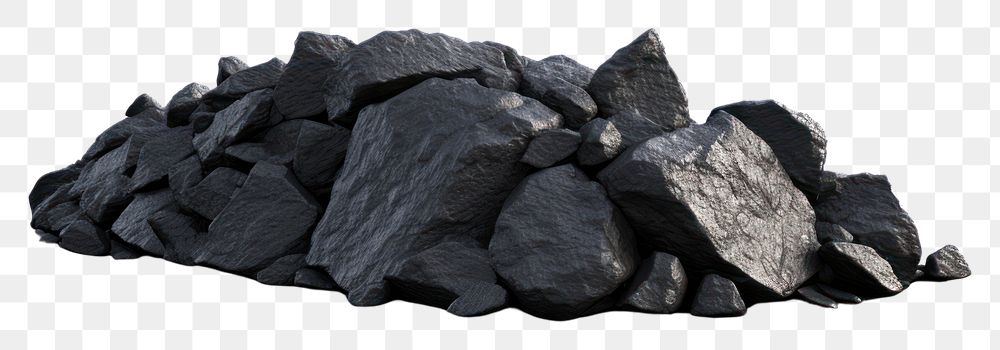 PNG Asphalt rock white background anthracite.