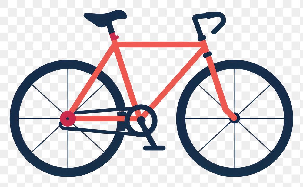 PNG Bicycle vehicle wheel transportation.