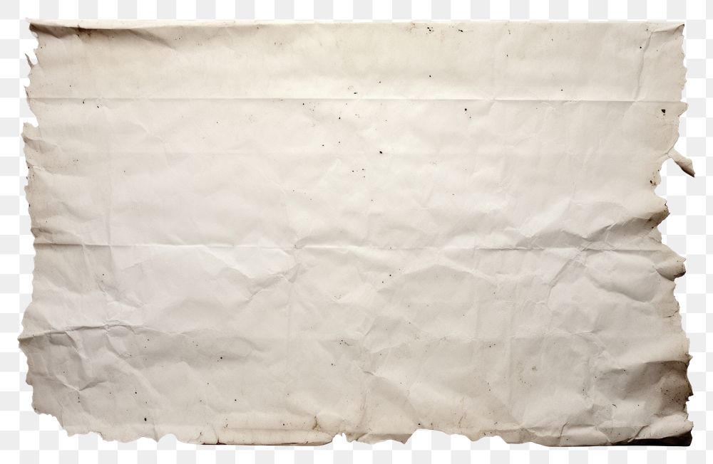 PNG  Ripped grey parchment paper element backgrounds document white. AI generated Image by rawpixel.