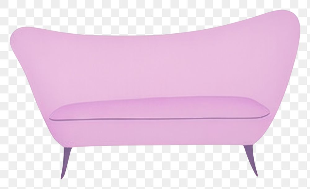 PNG Sofa furniture armchair white background.