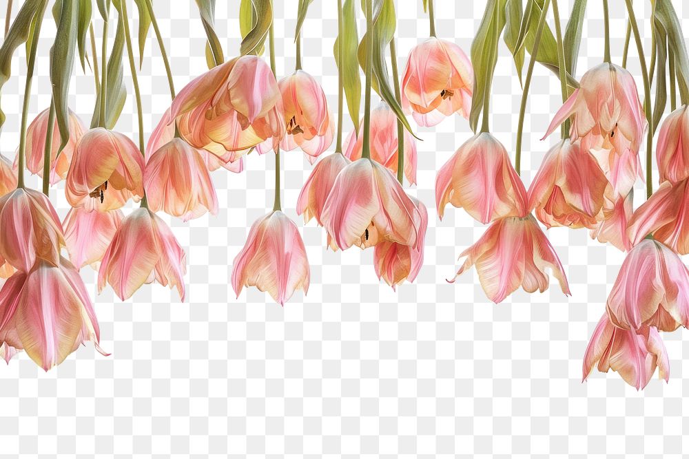 PNG  Tulip flowers nature plant petal.