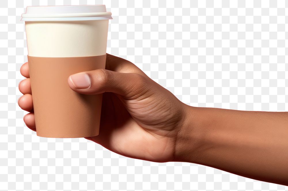 PNG Coffee finger latte hand.