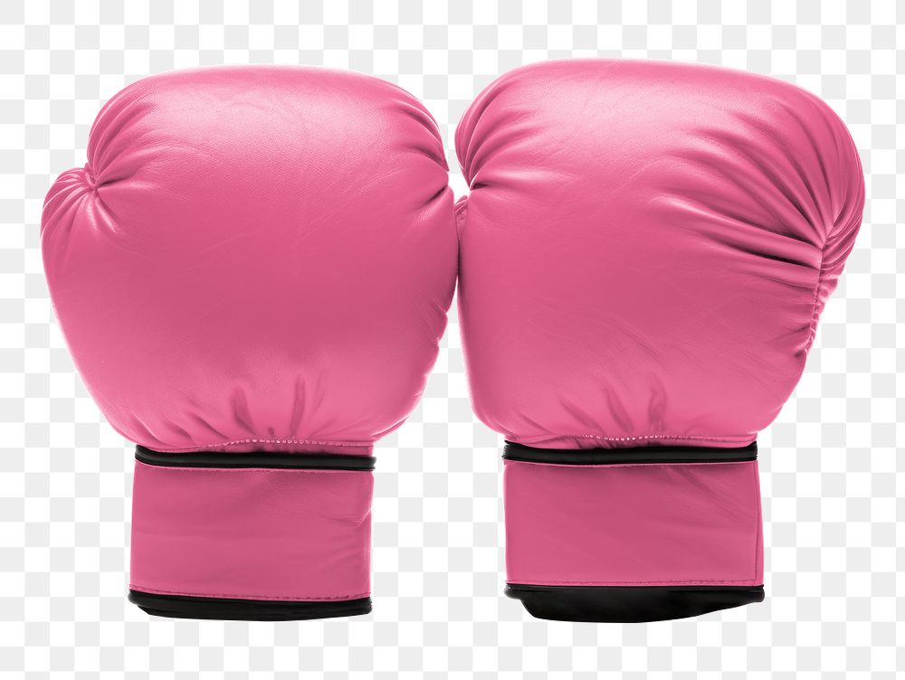 Boxing gloves png, transparent background