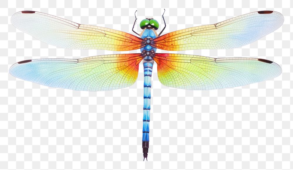PNG Dragonfly insect invertebrate anisoptera.