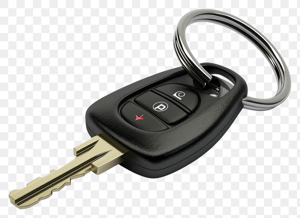 PNG Key keychain vehicle travel.