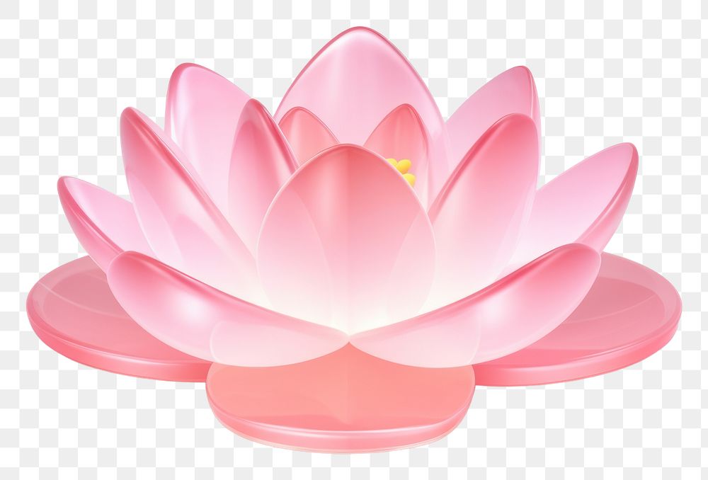 PNG Lotus icon flower petal plant.