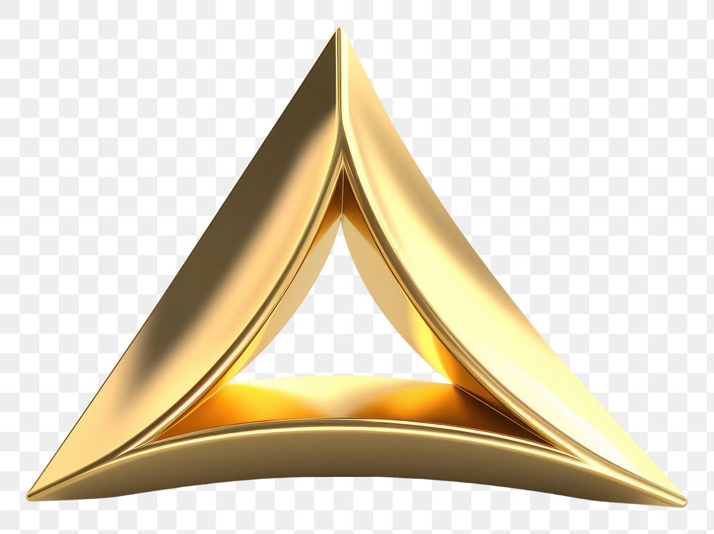 PNG Line arrow icon gold jewelry shiny.