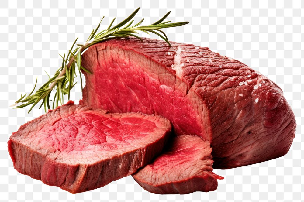 PNG Beef steak meat food.