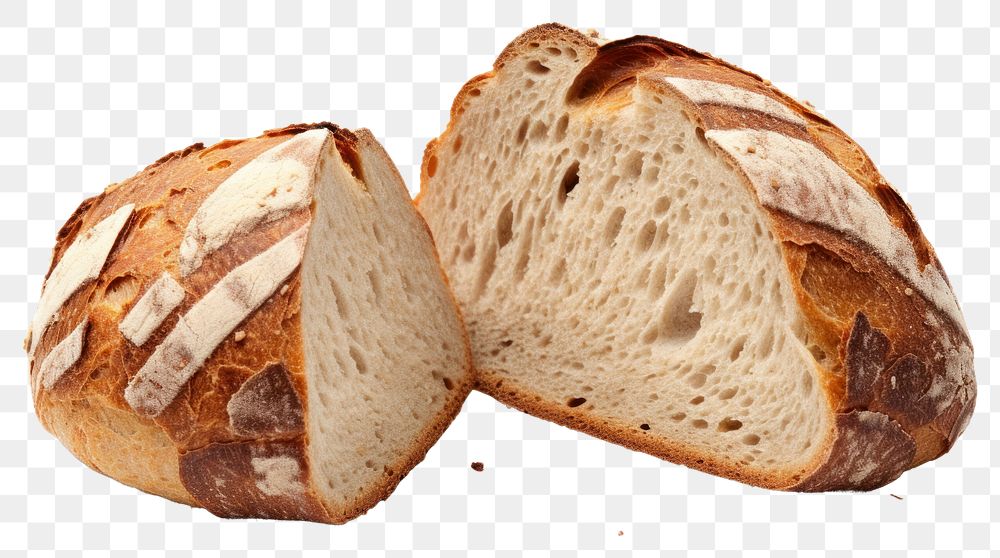 PNG Bread bread food white background.