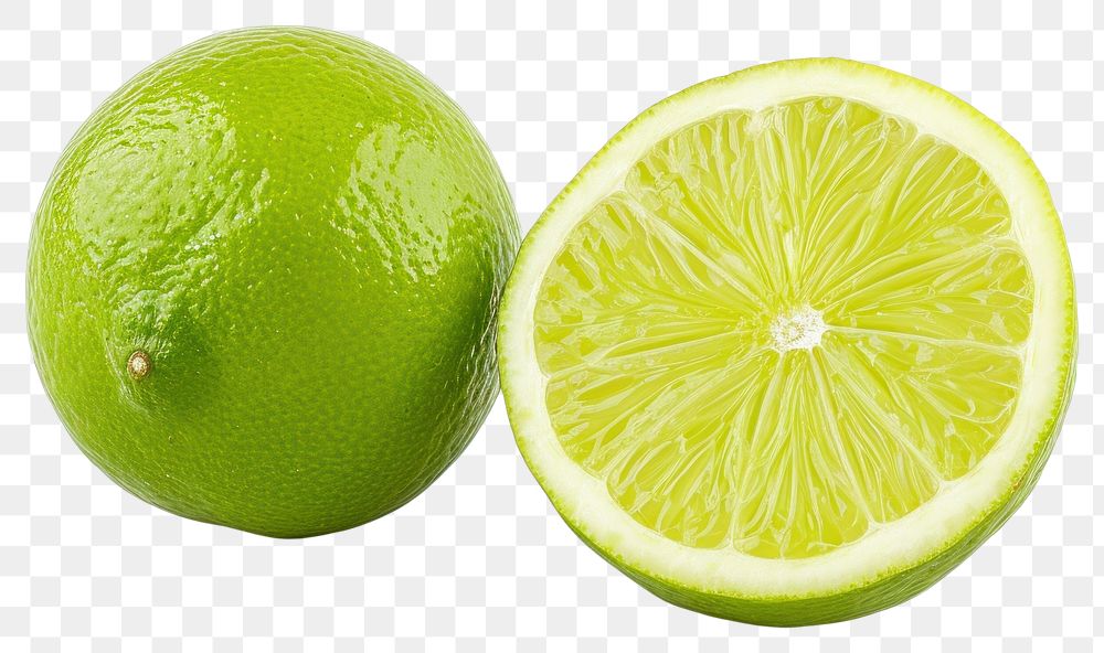 PNG Lime fruit lemon plant.