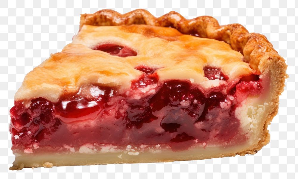 PNG Pie with cut in half dessert pastry berry.