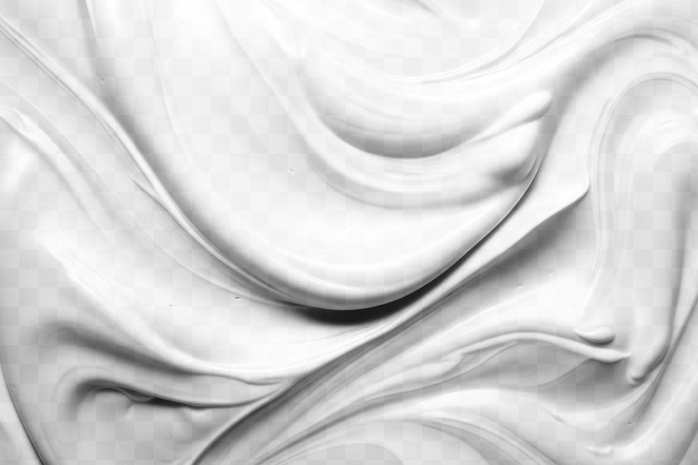 PNG Smears of clear creamy texture backgrounds dessert abstract. AI generated Image by rawpixel.