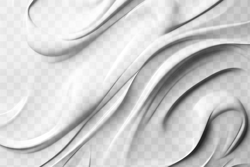 PNG Smears of creamy texture backgrounds abstract wrinkled. AI generated Image by rawpixel.