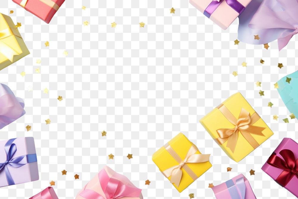 PNG  Colorful backdrop gift backgrounds birthday.