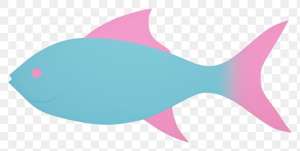 PNG Fish minimalist form animal shark white background.