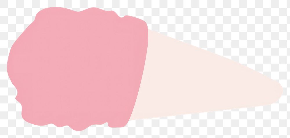 PNG Ice cream minimalist form food white background cartoon.