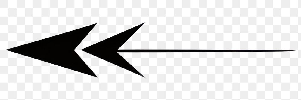 PNG Arrow symbol white line. AI generated Image by rawpixel.