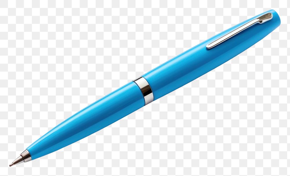PNG Pen cap blue white background turquoise.