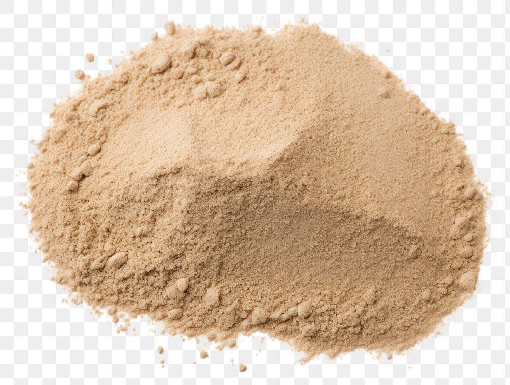 PNG  Sand powder white background ingredient. AI generated Image by rawpixel.