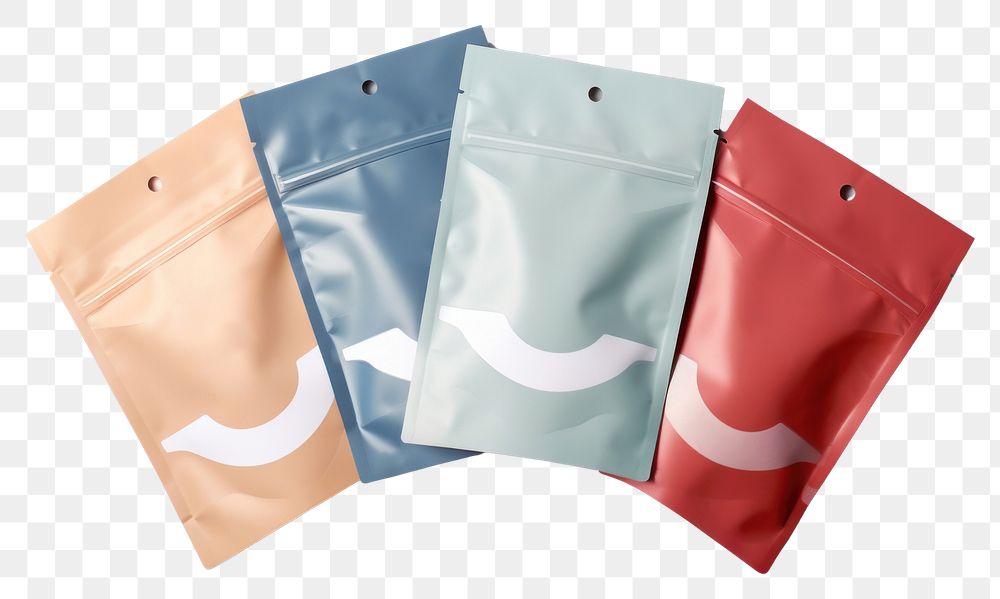 PNG  Facial mask sheet packet letterbox crumpled envelope.