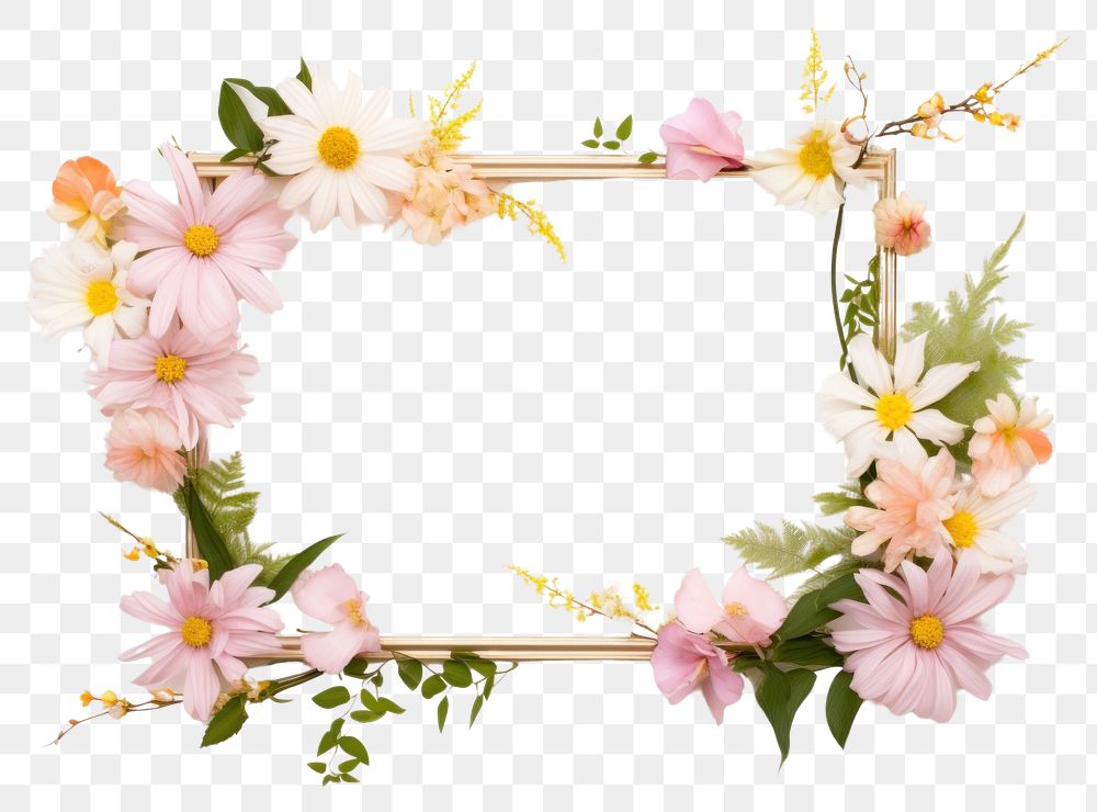 PNG Flower plant blossom wreath.