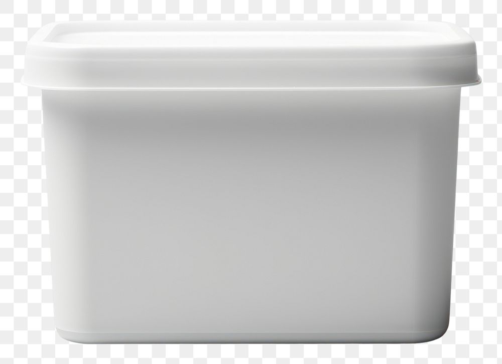 PNG  Food plastic container mockup simplicity white white background.