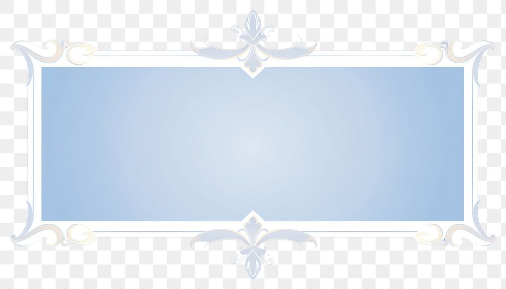 PNG Border frame backgrounds blue rectangle.