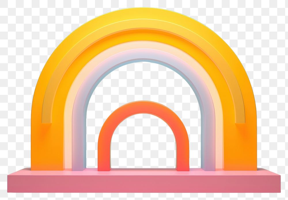 PNG Arch architecture arched spectrum.