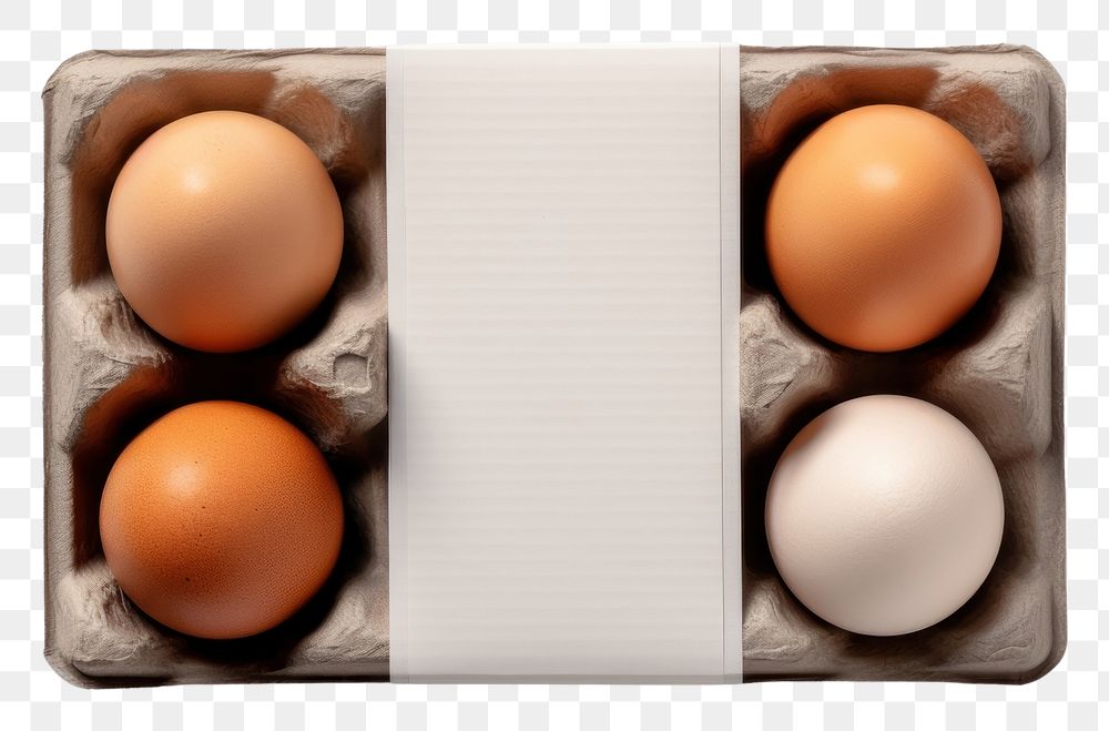 PNG Egg carton packaging mockup food ingredient simplicity.