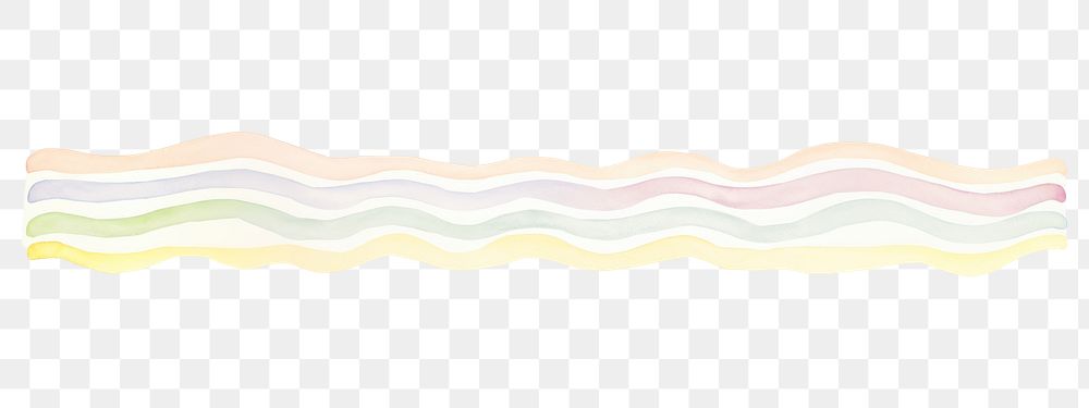 PNG Rainbow line as line watercolour illustration backgrounds white background creativity.