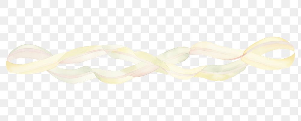 PNG Ribbons as line watercolour illustration white background accessories accessory.