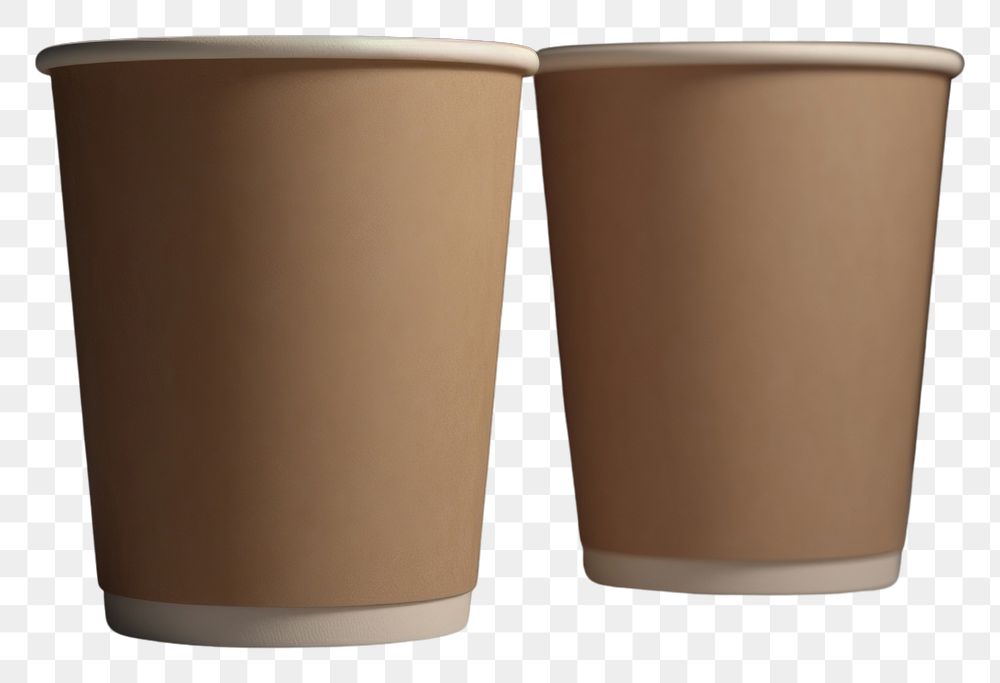 PNG Paper cup packaging mockup coffee drink mug.