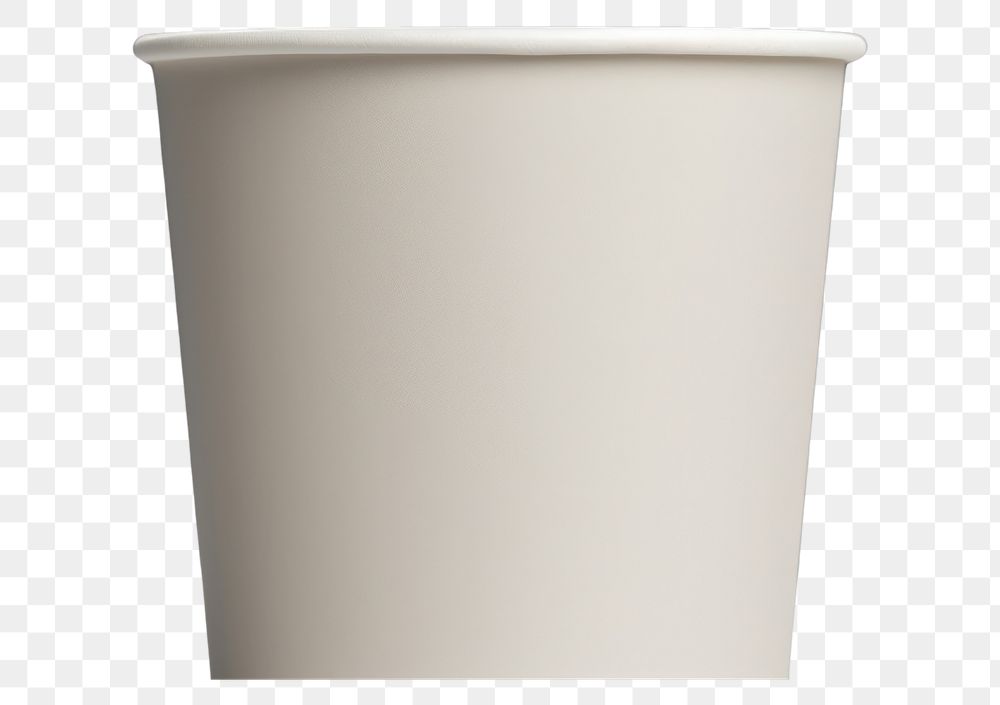 PNG Paper cup packaging mockup refreshment studio shot disposable.