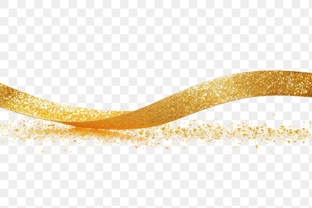 PNG Ribbon gold backgrounds glitter.