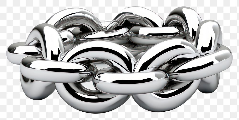 PNG Platinum chain accessory jewelry.