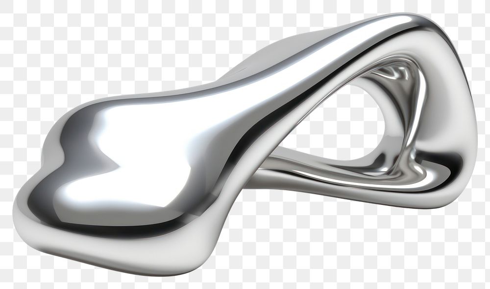 PNG Platinum silver handle shiny.