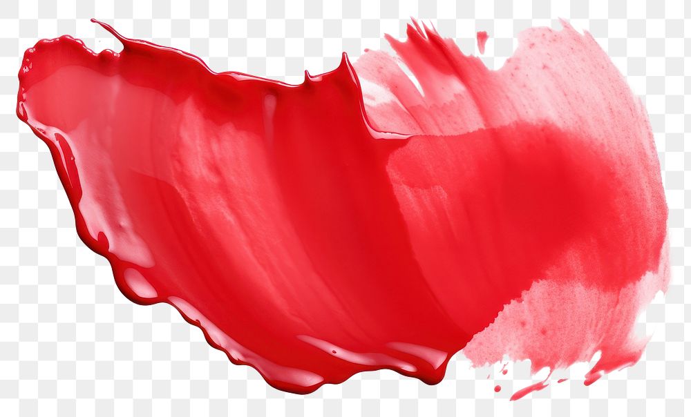 PNG Shiny red paint backgrounds petal splattered.