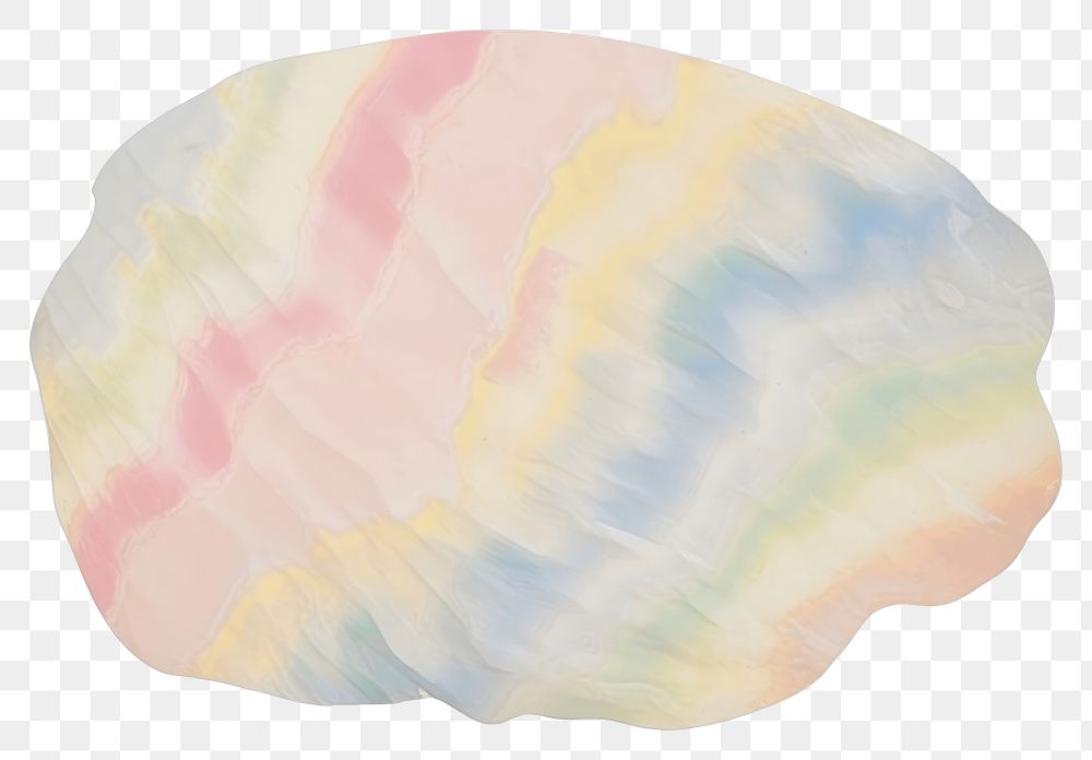 PNG Rainbow shape marble distort shape white background invertebrate accessories.